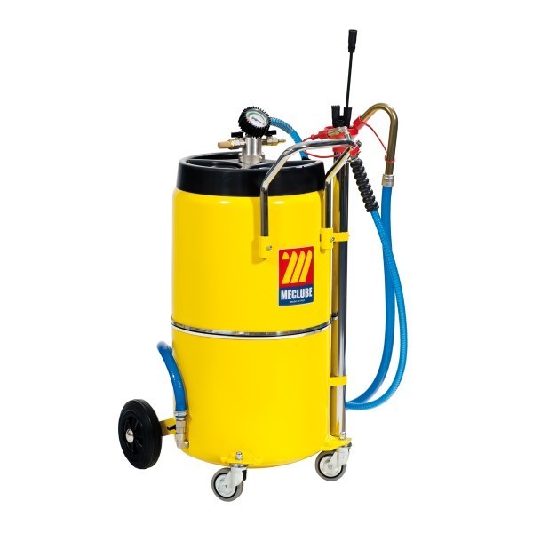Pneumatisches Vakuumabsauggerät Ölabsauggerät mit 90l Behälter, Niveauanzeige, Druckluftentleerung