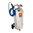 Edelstahlschaumsprüher aus Edelstahl V2A, 50l Behälter, PVC-Schlauch, Edelstahlsprühlanze 600mm
